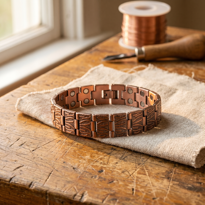Pulsera de Cobre para Hombre de Vera&
