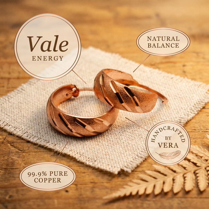 Pendientes de Cobre de Vera&