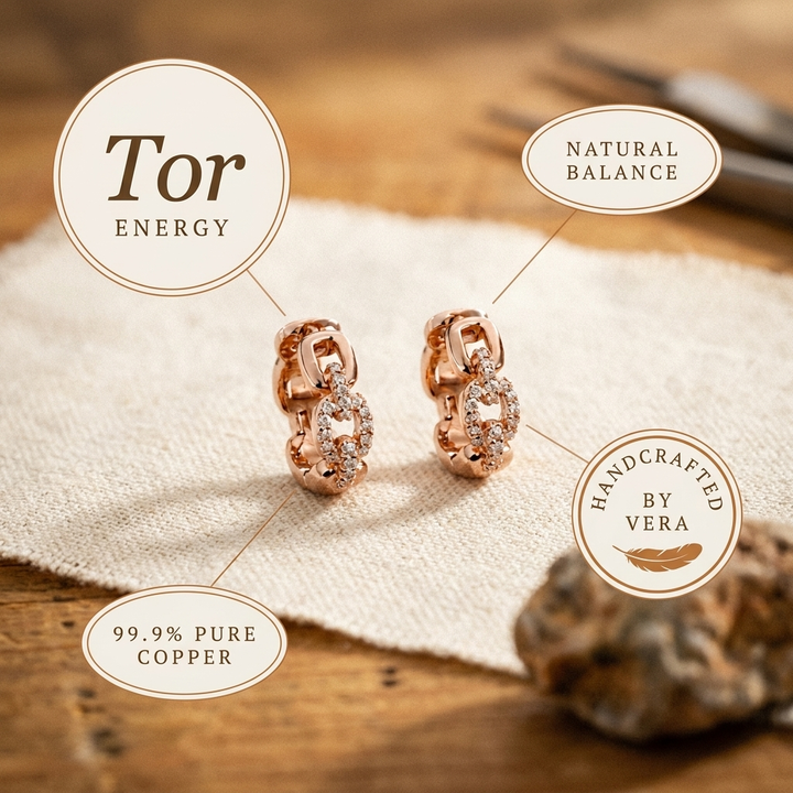 Pendientes de Cobre de Vera
