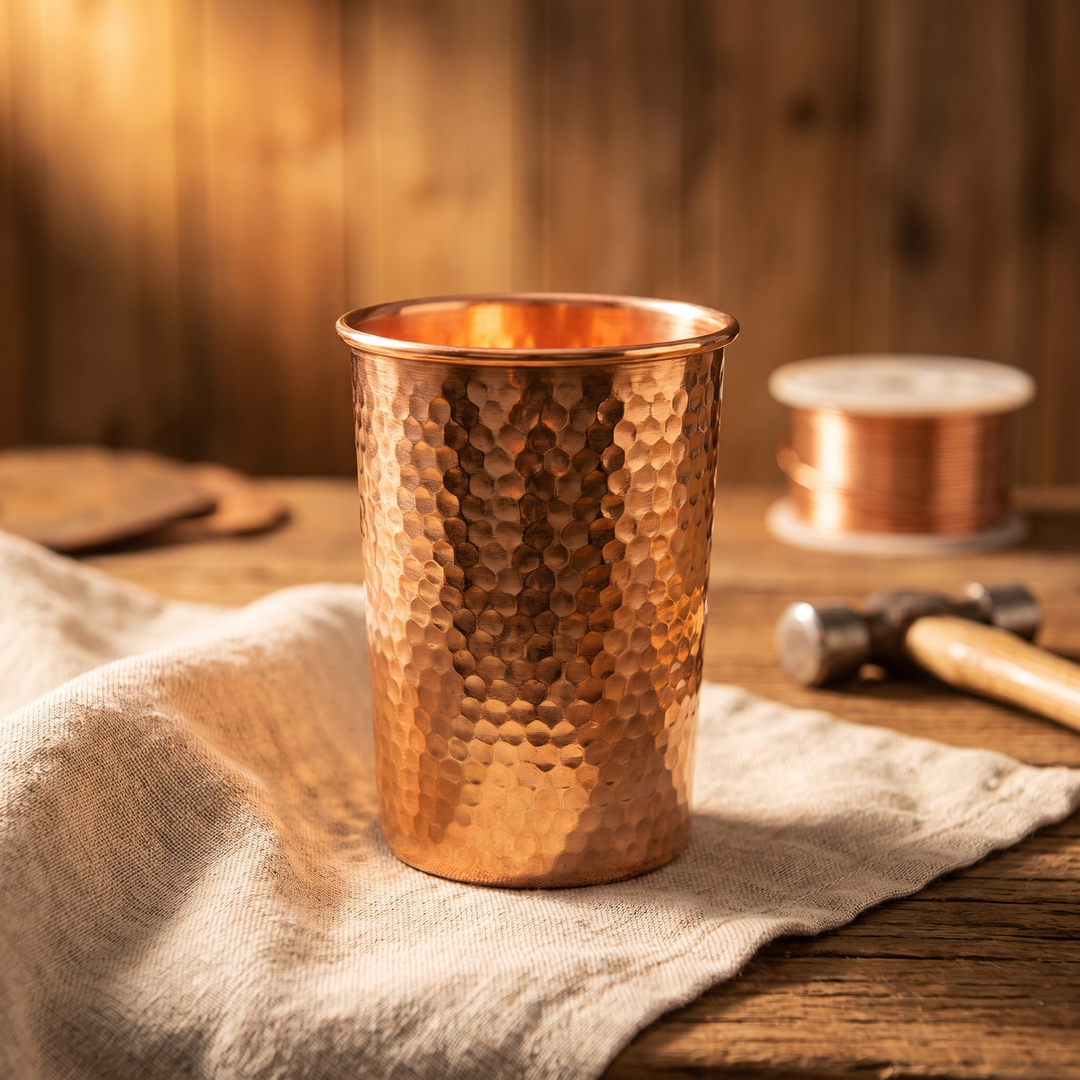 Taza de Cobre Puro de Vera