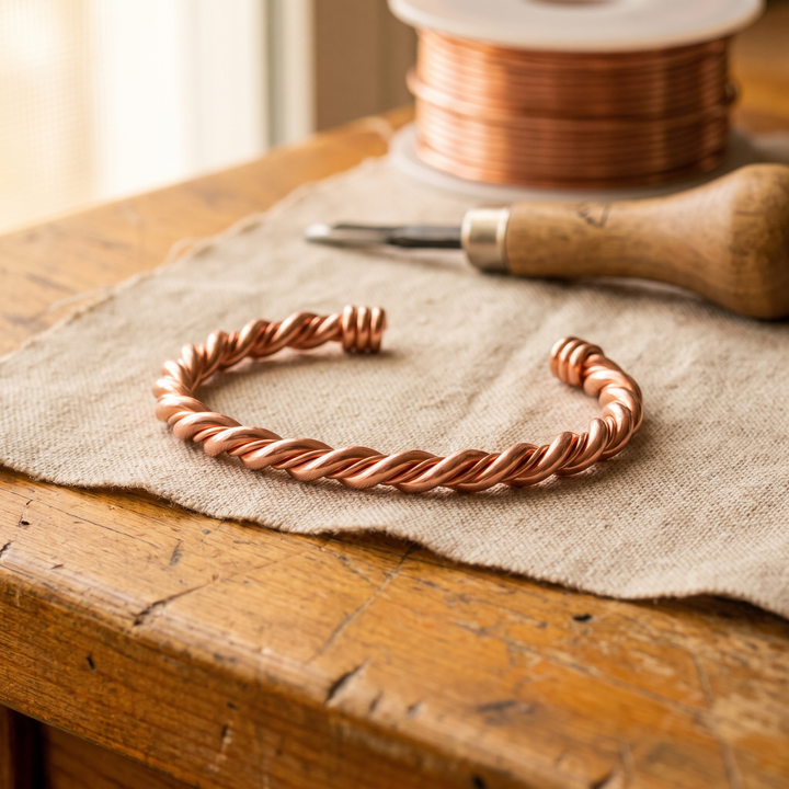 Pulsera de Cobre Tensor de Vera