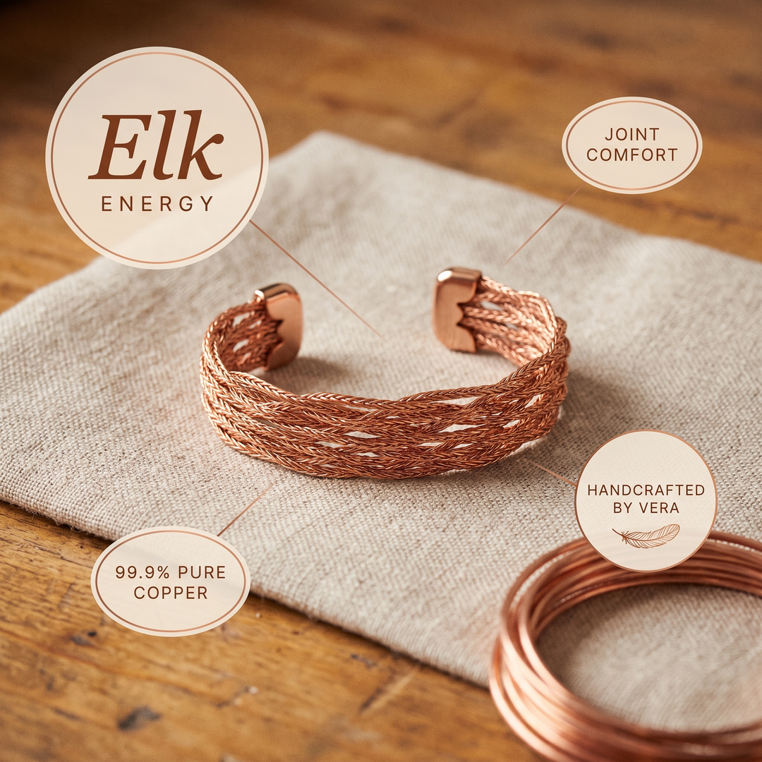 Pulsera de Cobre Elk de Vera