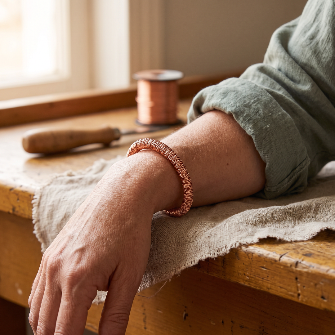 Brazalete de Cobre Fjord de Vera