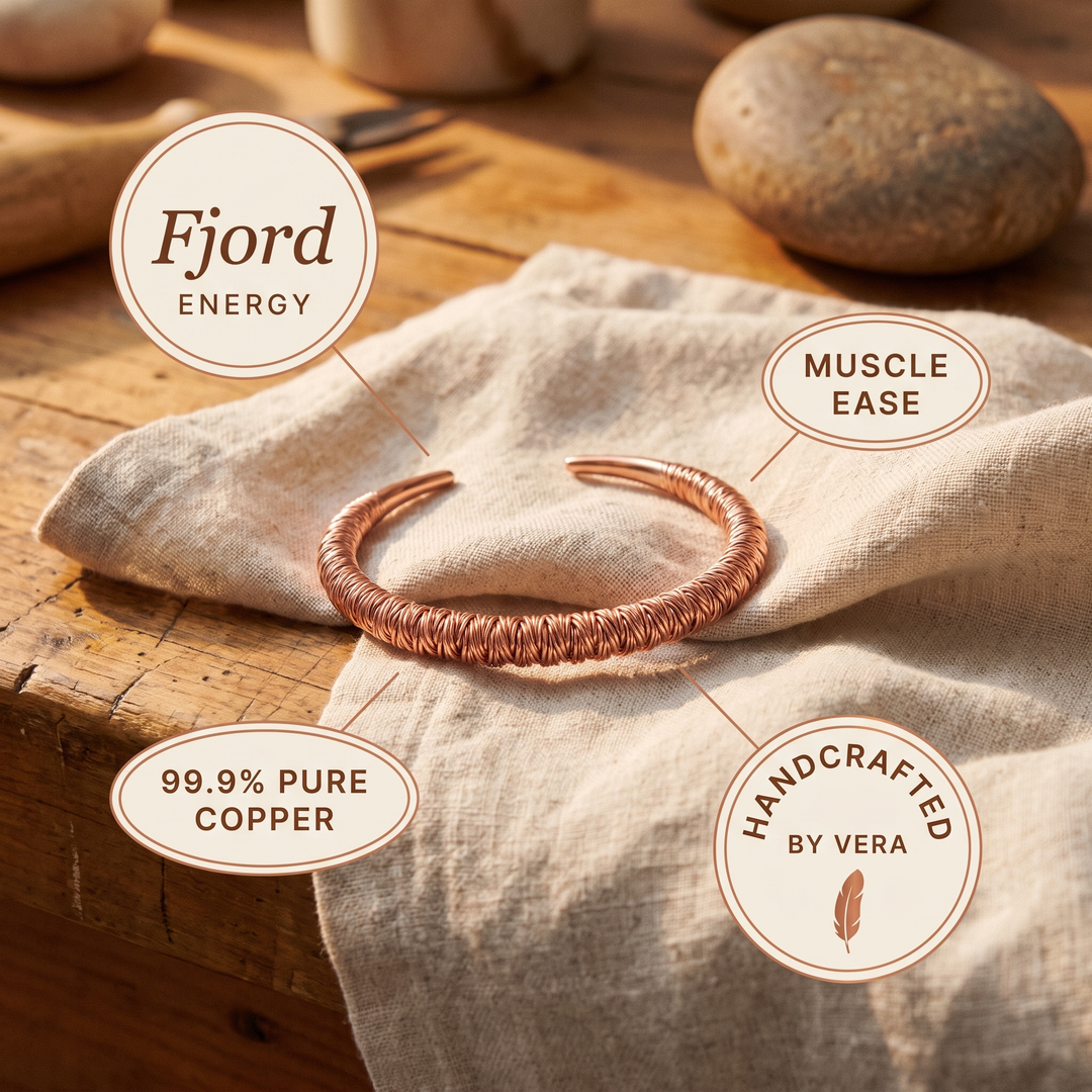 Brazalete de Cobre Fjord de Vera