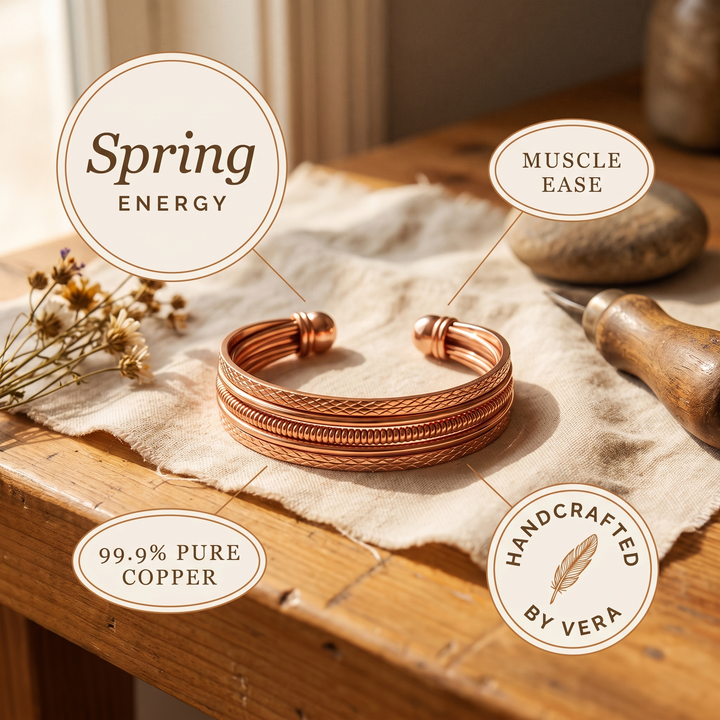 Pulsera de Cobre Bracken de Vera