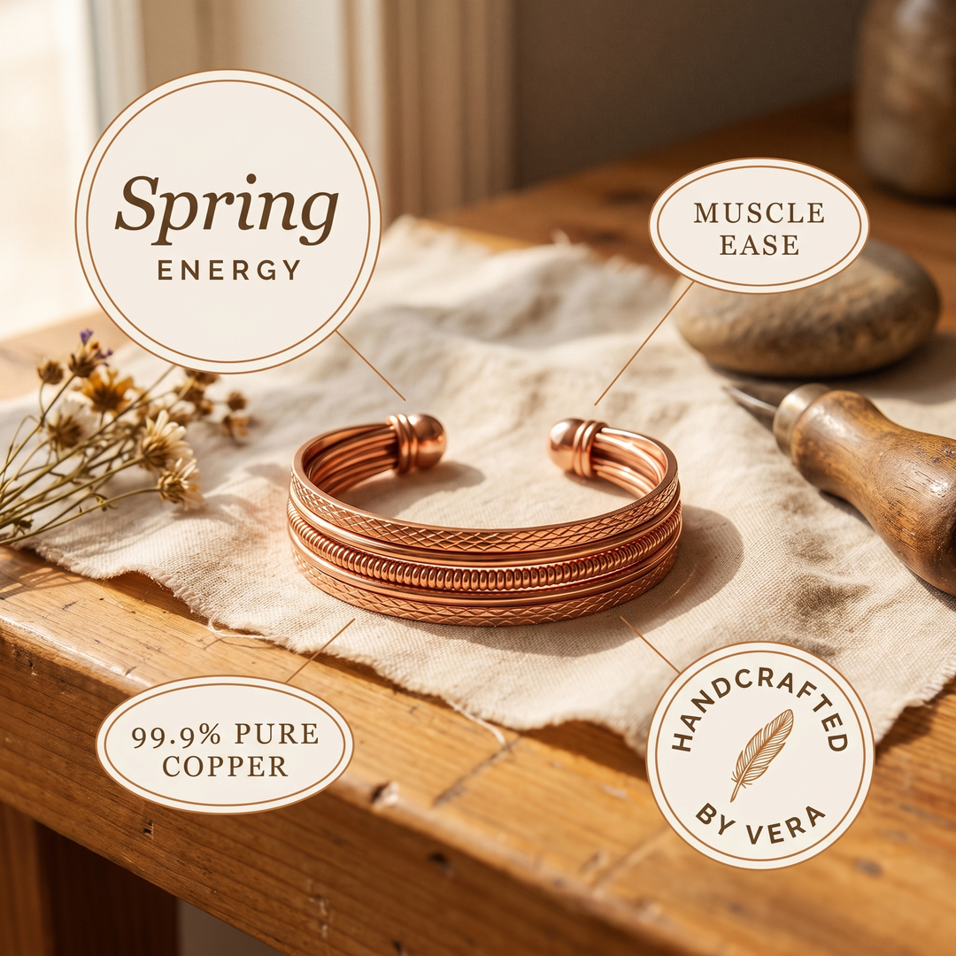 Pulsera de Cobre Bracken de Vera