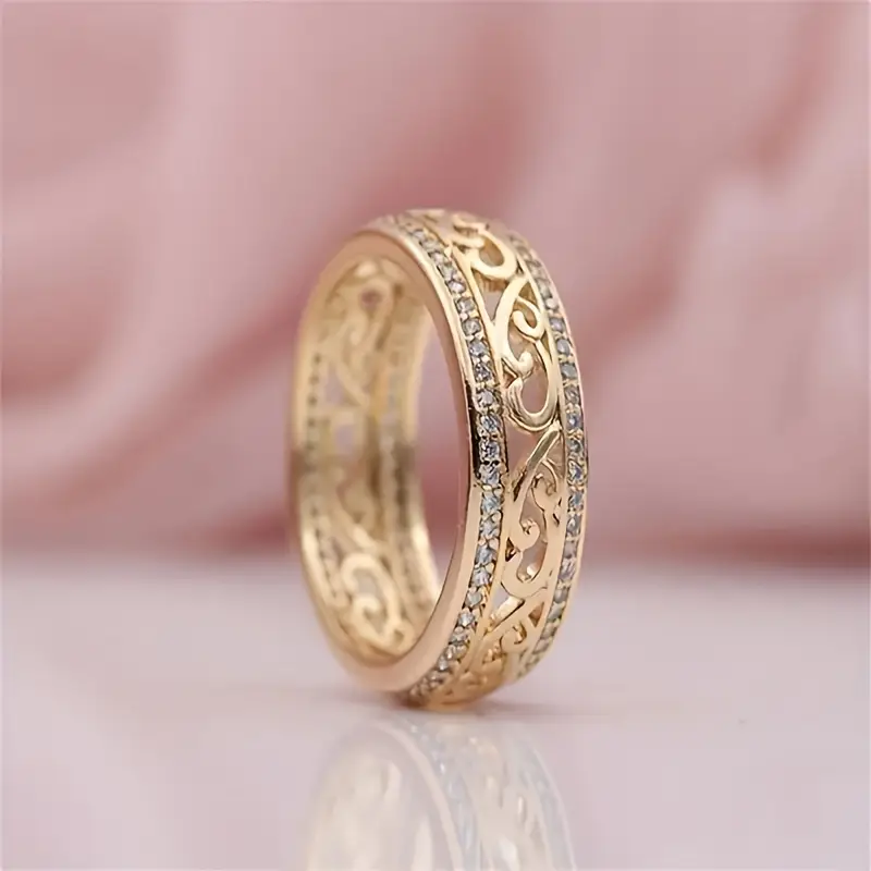 Gold Ring “Empty Light”