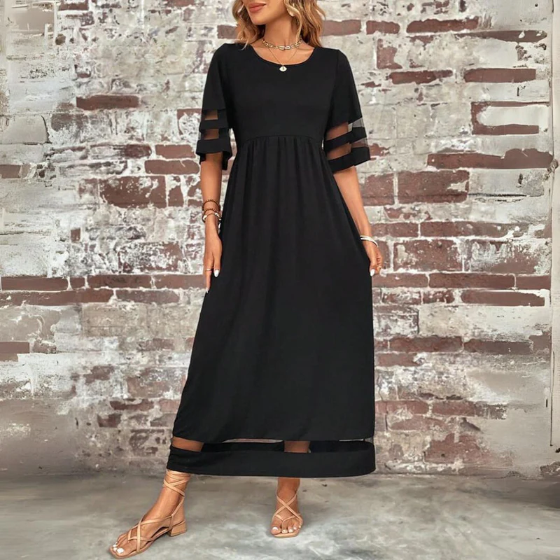 Vera™ | Vestido midi favorecedor que alisa el vientre